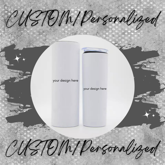 Customized/your own image tumbler