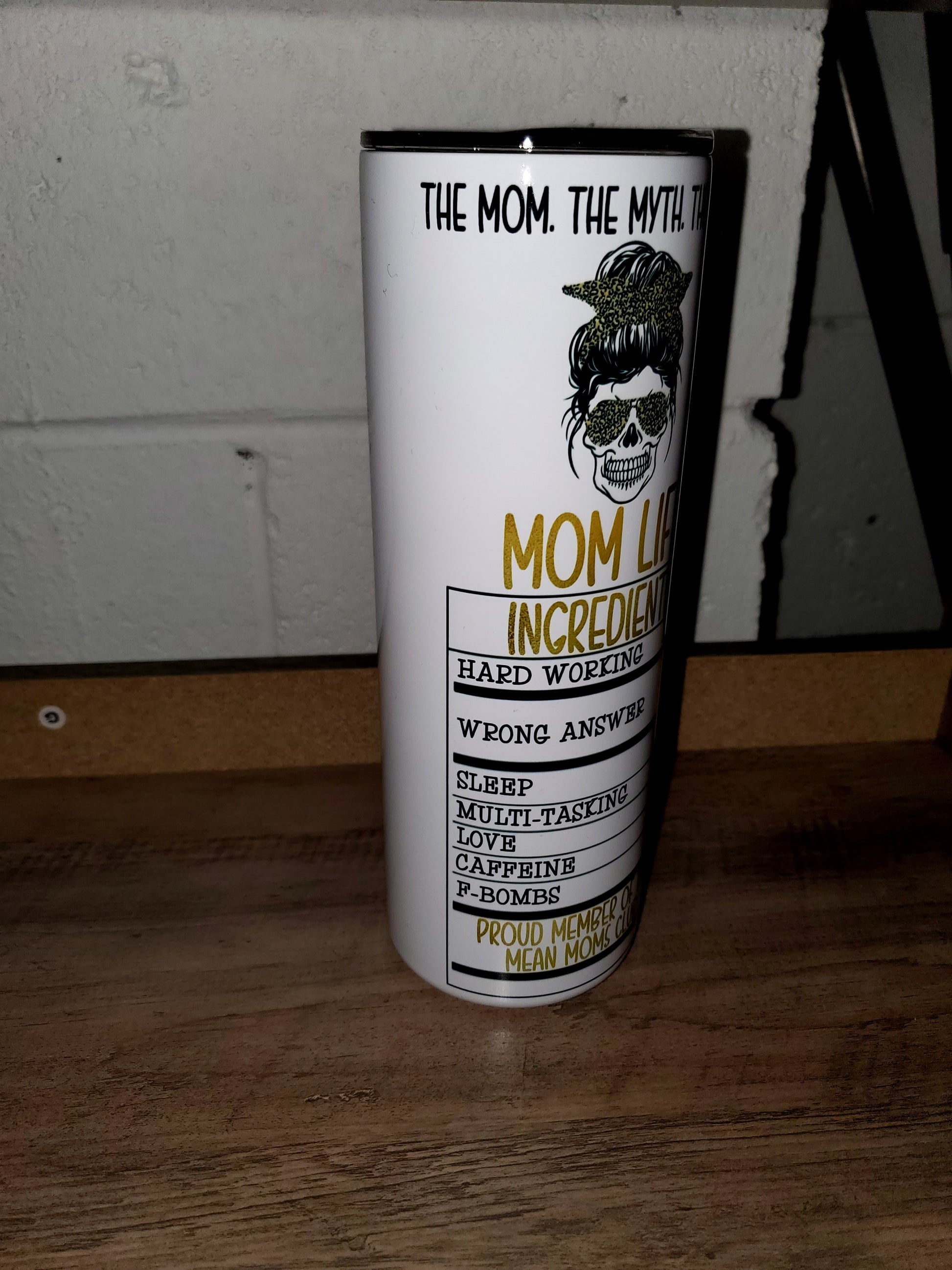 mom chaos coordinator tumbler Dollys Print Shop LLC