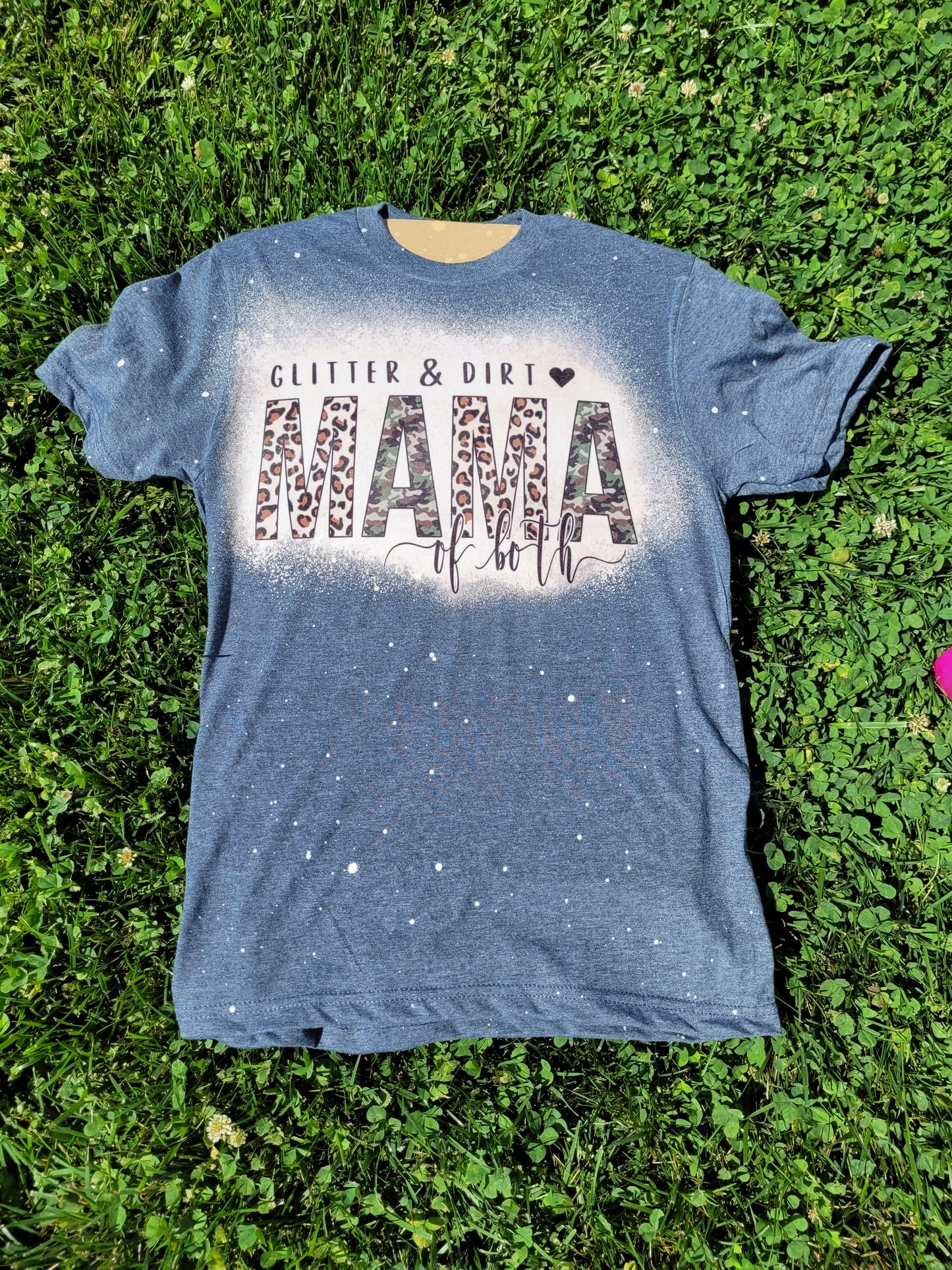 Glitter and Dirt MAMA of Both Shirt Dollys Print Shop LLC