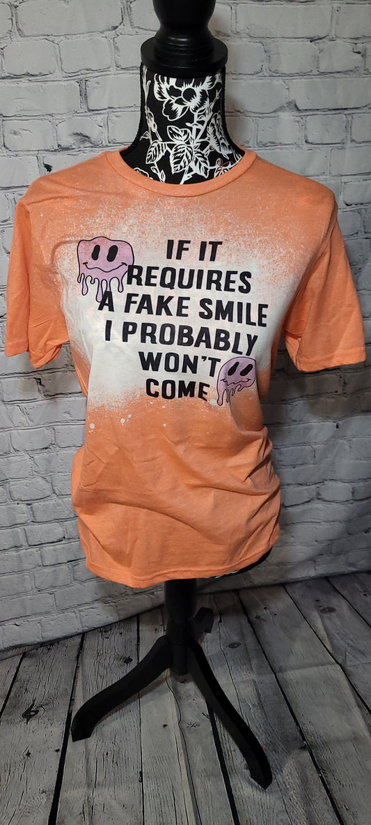 if it requires a fake smile Dollys Print Shop LLC