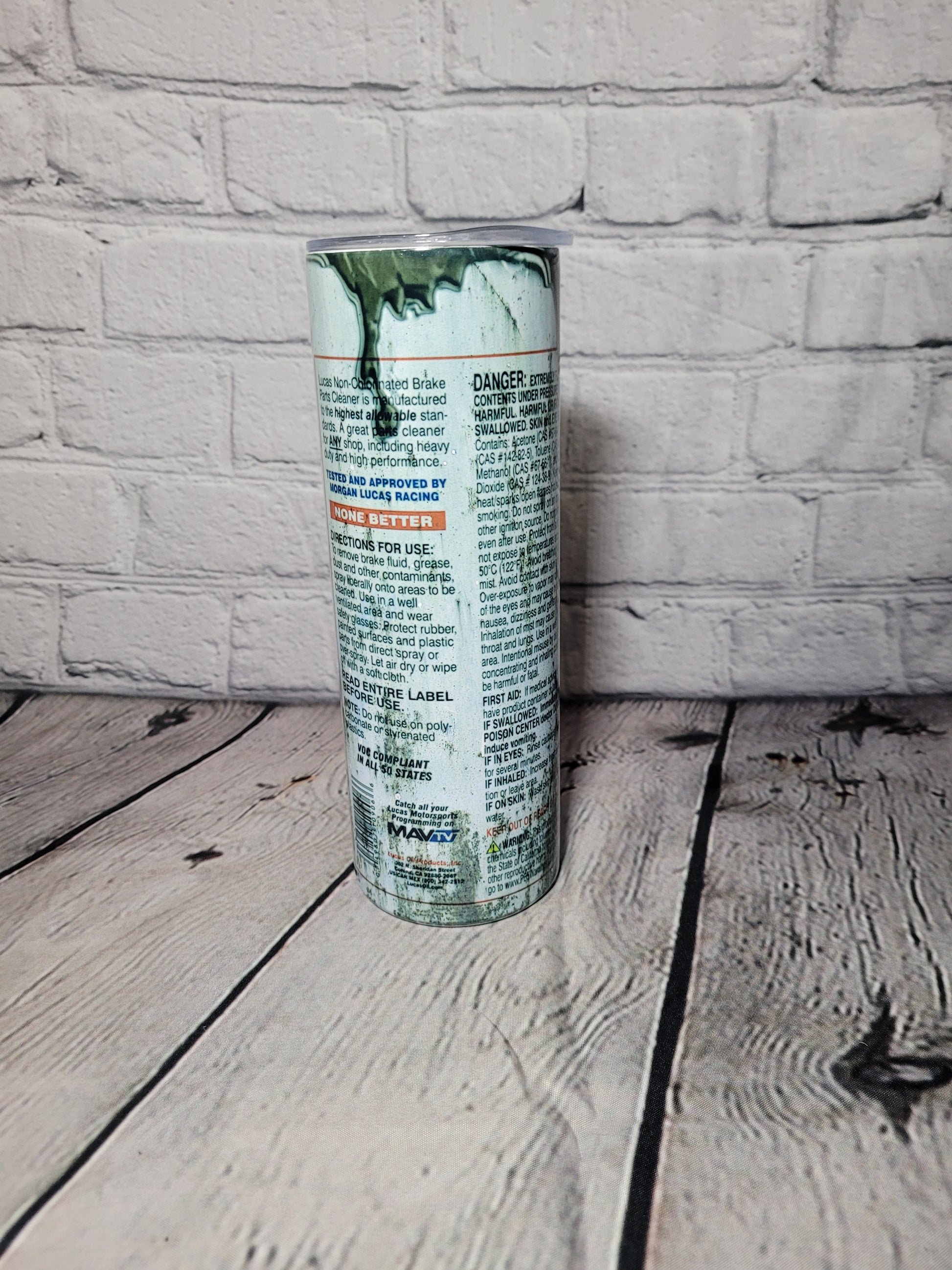 Brake Parts Cleaner Tumbler Dollys Print Shop LLC