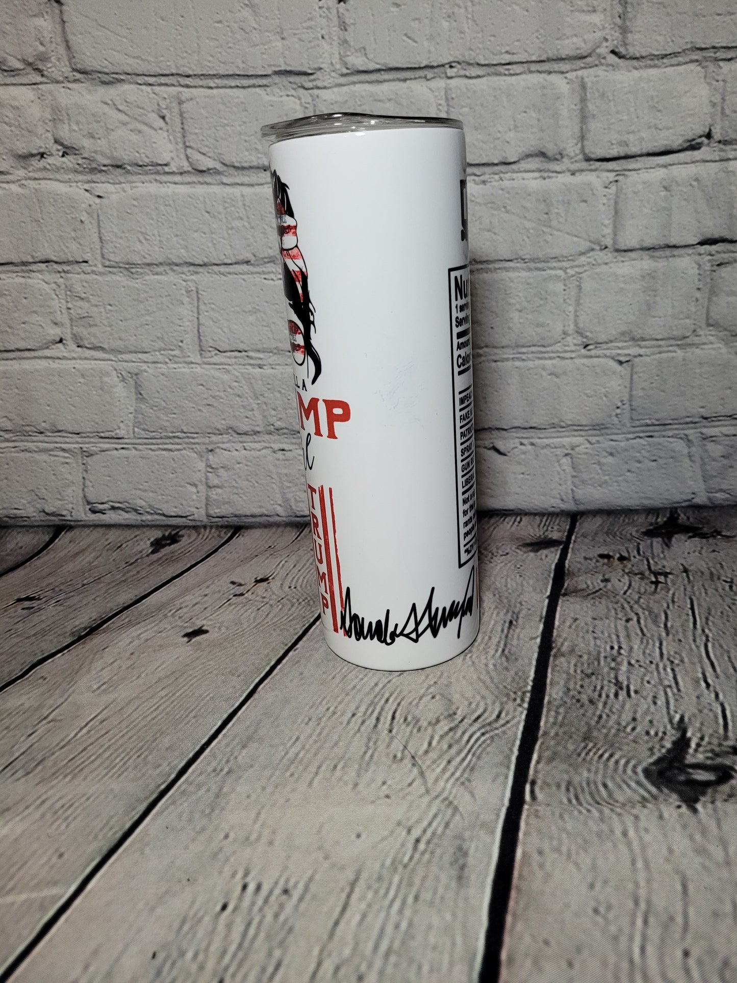 still a trump girl thermal tumbler Dollys Print Shop LLC