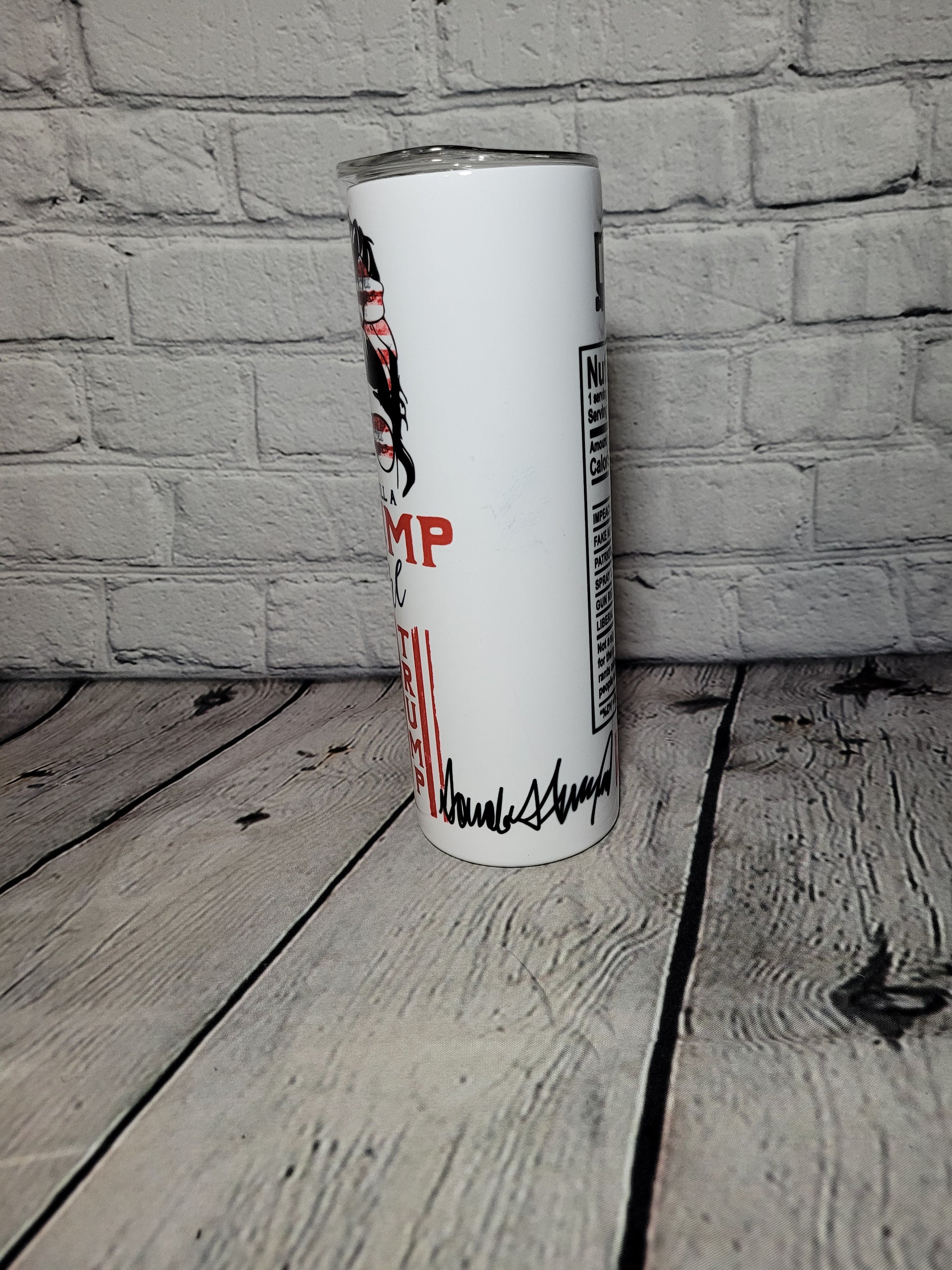 still a trump girl thermal tumbler Dollys Print Shop LLC