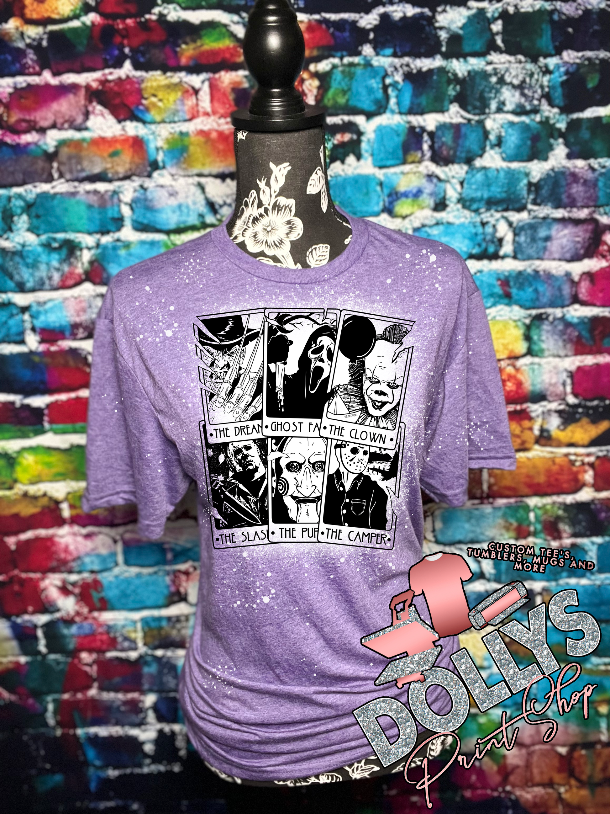 HORROR TAROT CARD Dollys Print Shop LLC